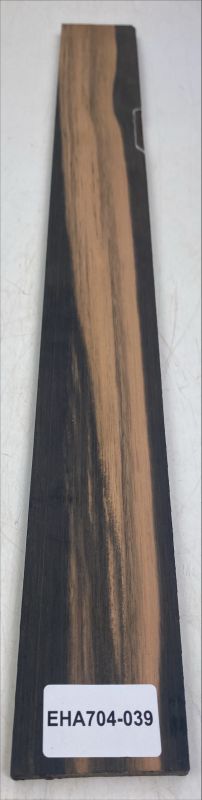 Fretboard African Ebony 735x80x10mm Unique Piece #039